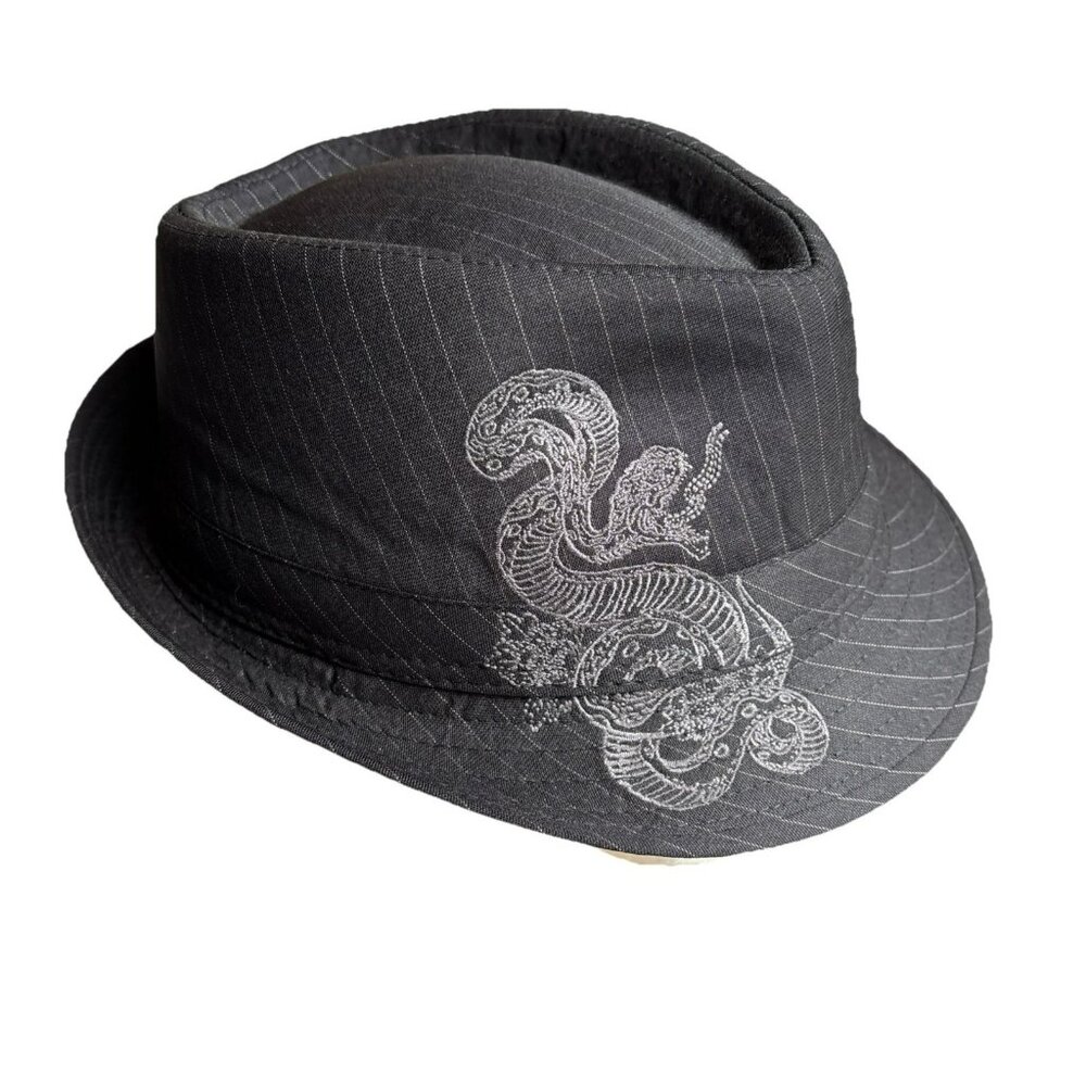 Miami ink snake tattoo art Fedora Hat licensed L L/XL